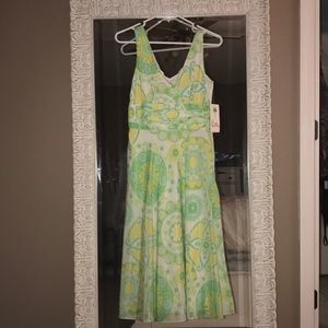 Lilly Pulitzer Paisley Silk Francine Dress NWT